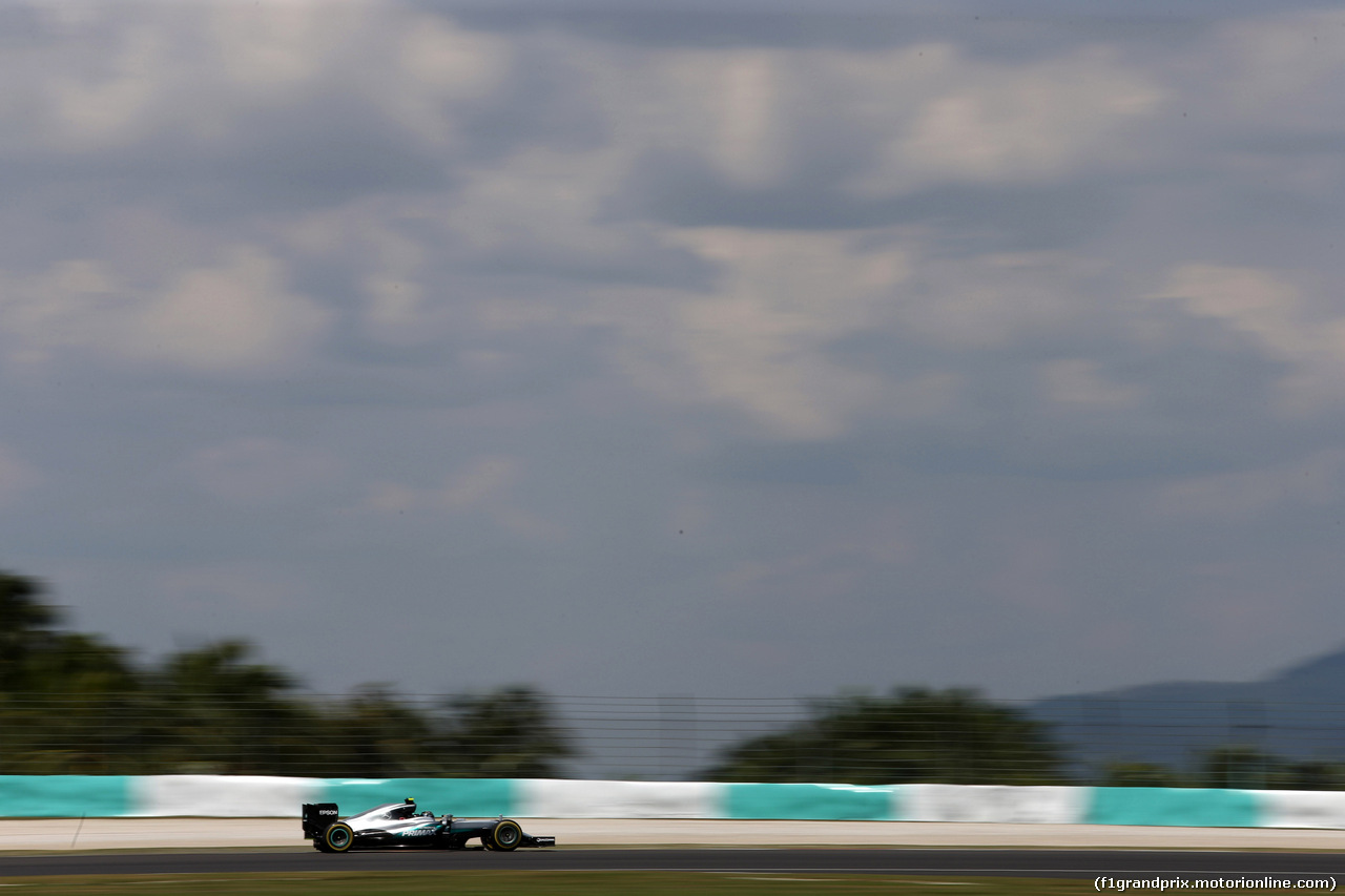 GP MALESIA, 30.09.2016 - Prove Libere 2, Nico Rosberg (GER) Mercedes AMG F1 W07 Hybrid