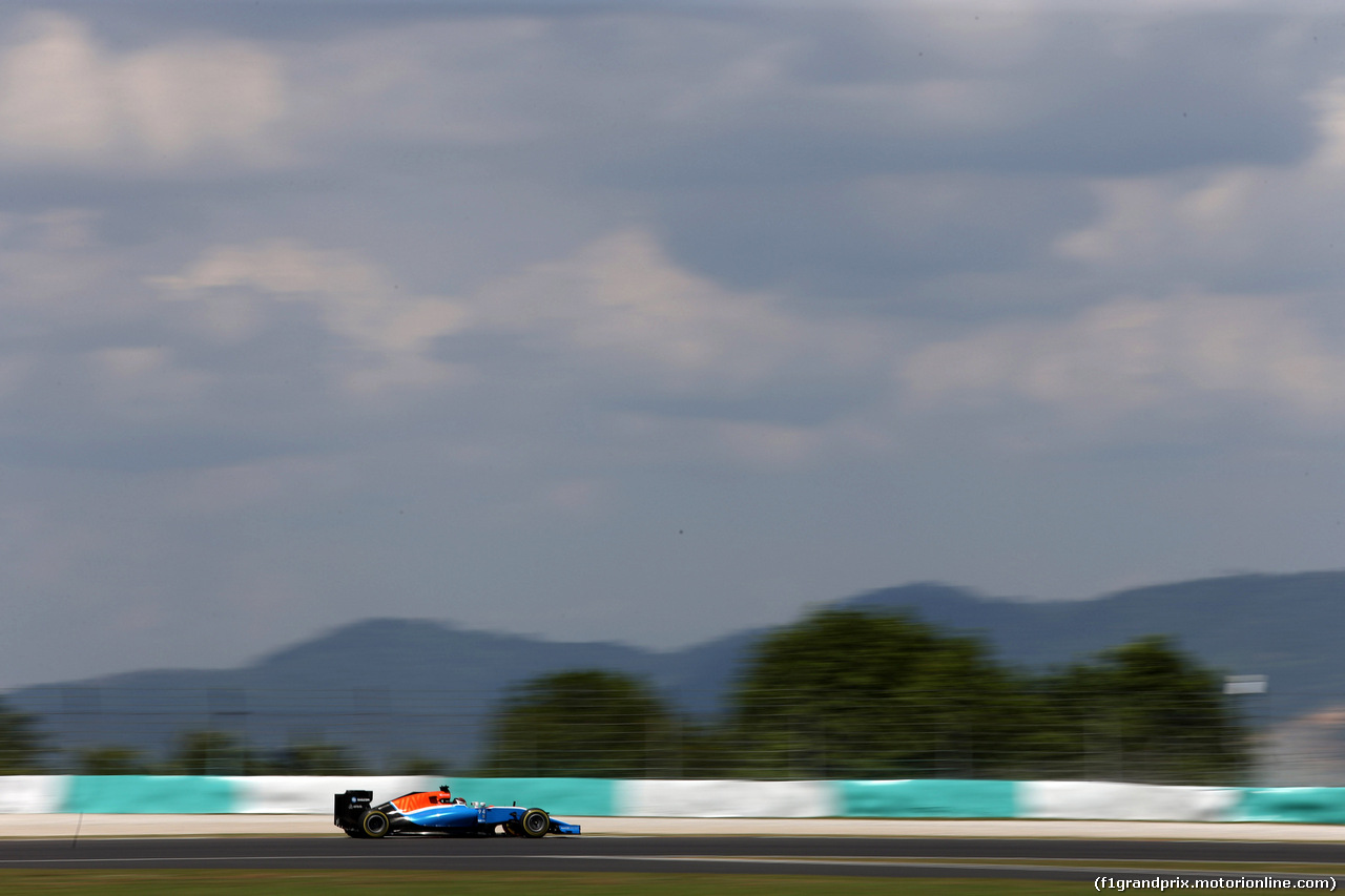 GP MALESIA, 30.09.2016 - Prove Libere 2, Pascal Wehrlein (GER) Manor Racing MRT05