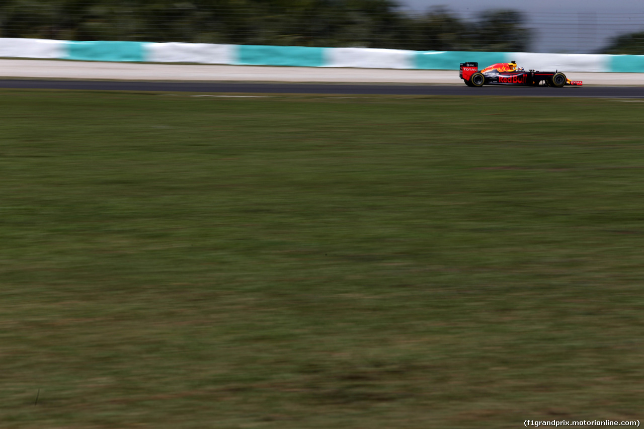 GP MALESIA, 30.09.2016 - Prove Libere 2, Daniel Ricciardo (AUS) Red Bull Racing RB12