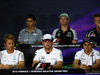 GP MALESIA, 29.09.2016 - Conferenza Stampa, (L-R) Esteban Ocon (FRA) Manor Racing MRT05, Nico Hulkenberg (GER) Sahara Force India F1 VJM09, Daniil Kvyat (RUS) Scuderia Toro Rosso STR11, Nico Rosberg (GER) Mercedes AMG F1 W07 Hybrid, Jenson Button (GBR)  McLaren Honda MP4-31 e Felipe Massa (BRA) Williams FW38