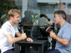 GP MALESIA, 29.09.2016 - Nico Rosberg (GER) Mercedes AMG F1 W07 Hybrid e Jean Alesi (FRA)