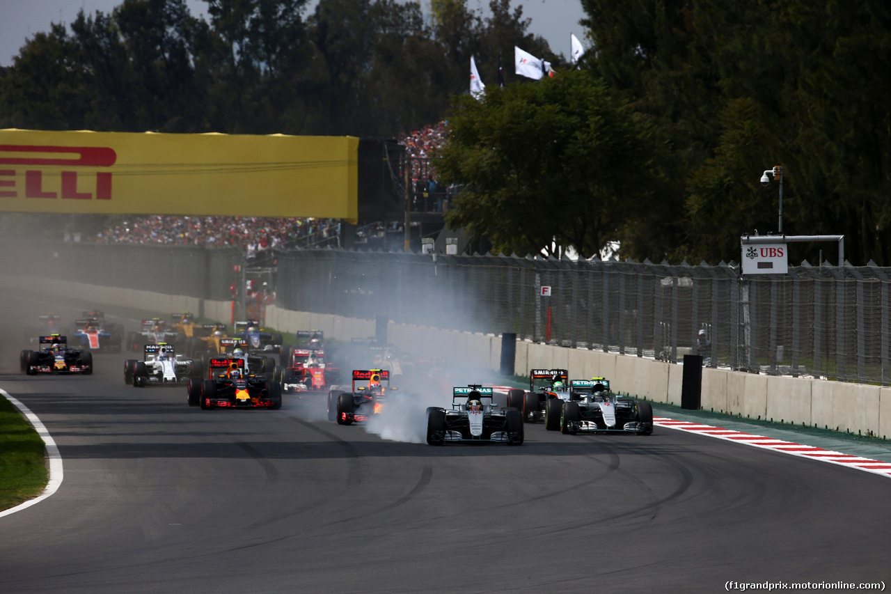GP MESSICO, 30.10.2016 - Gara, Start of the race