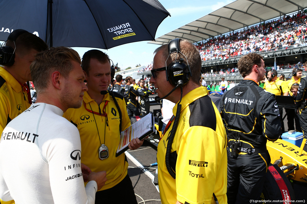 GP MESSICO, 30.10.2016 - Gara, Kevin Magnussen (DEN) Renault Sport F1 Team RS16