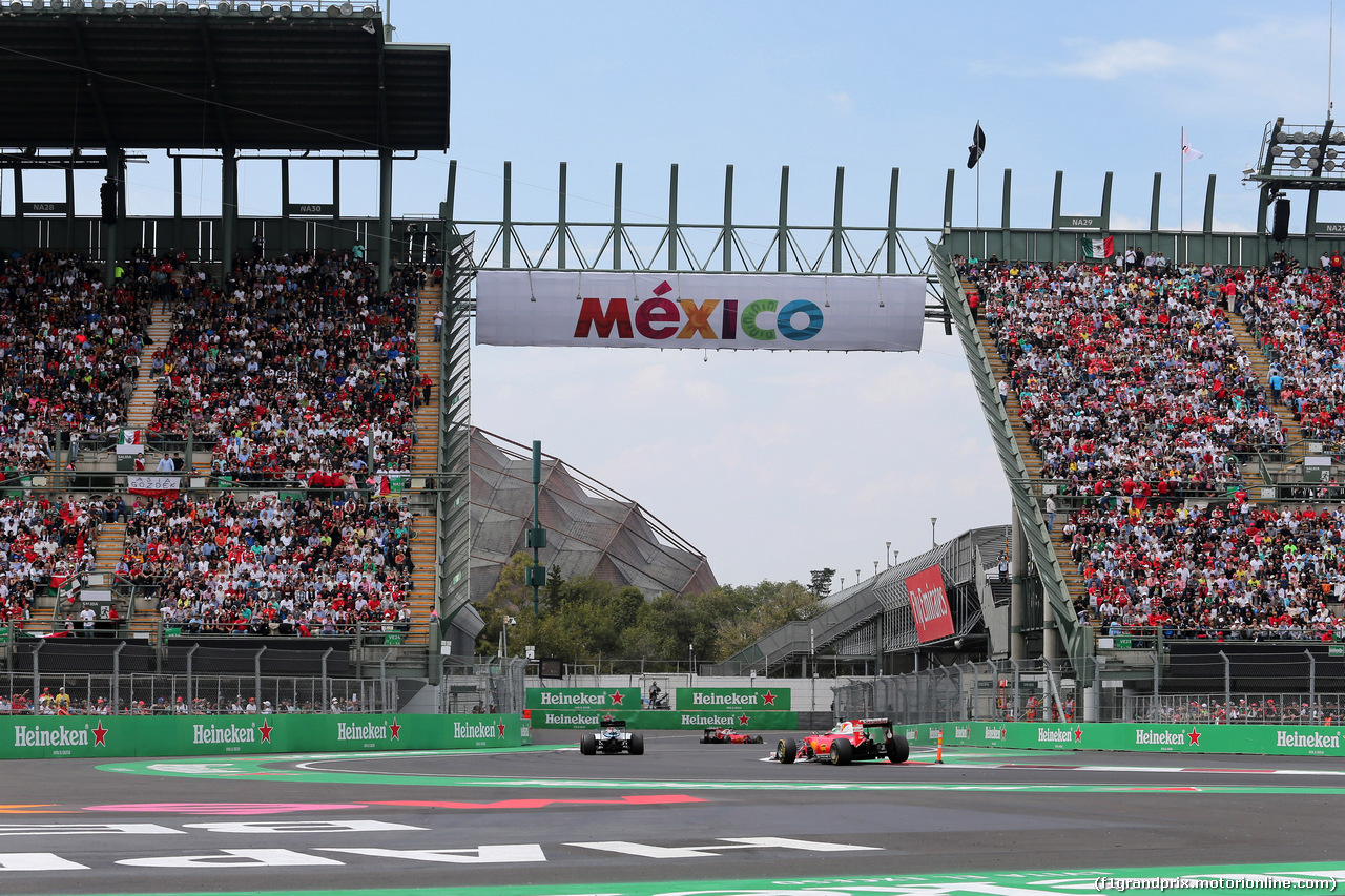 GP MESSICO, 30.10.2016 - Gara, Sebastian Vettel (GER) Ferrari SF16-H