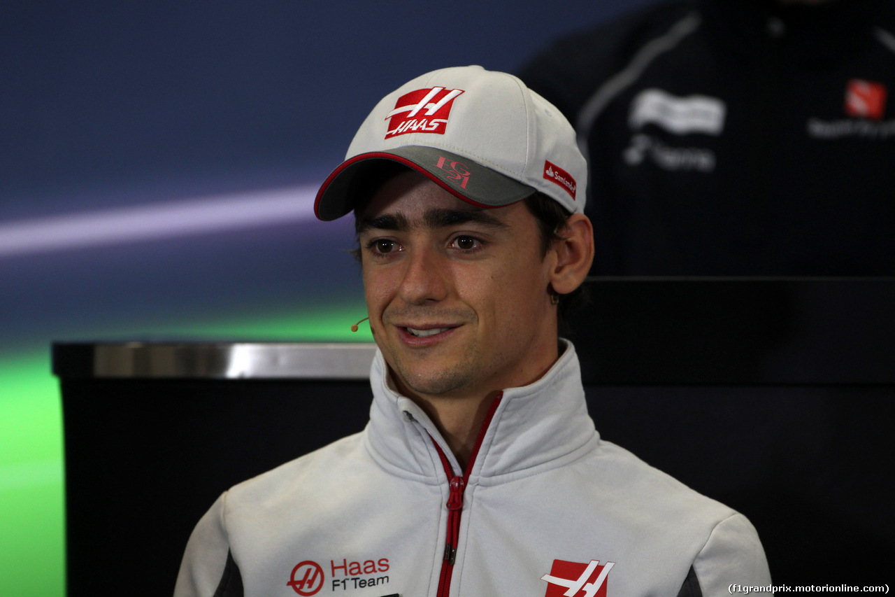 GP MESSICO, 27.10.2016 - Conferenza Stampa, Esteban Gutierrez (MEX) Haas F1 Team VF-16