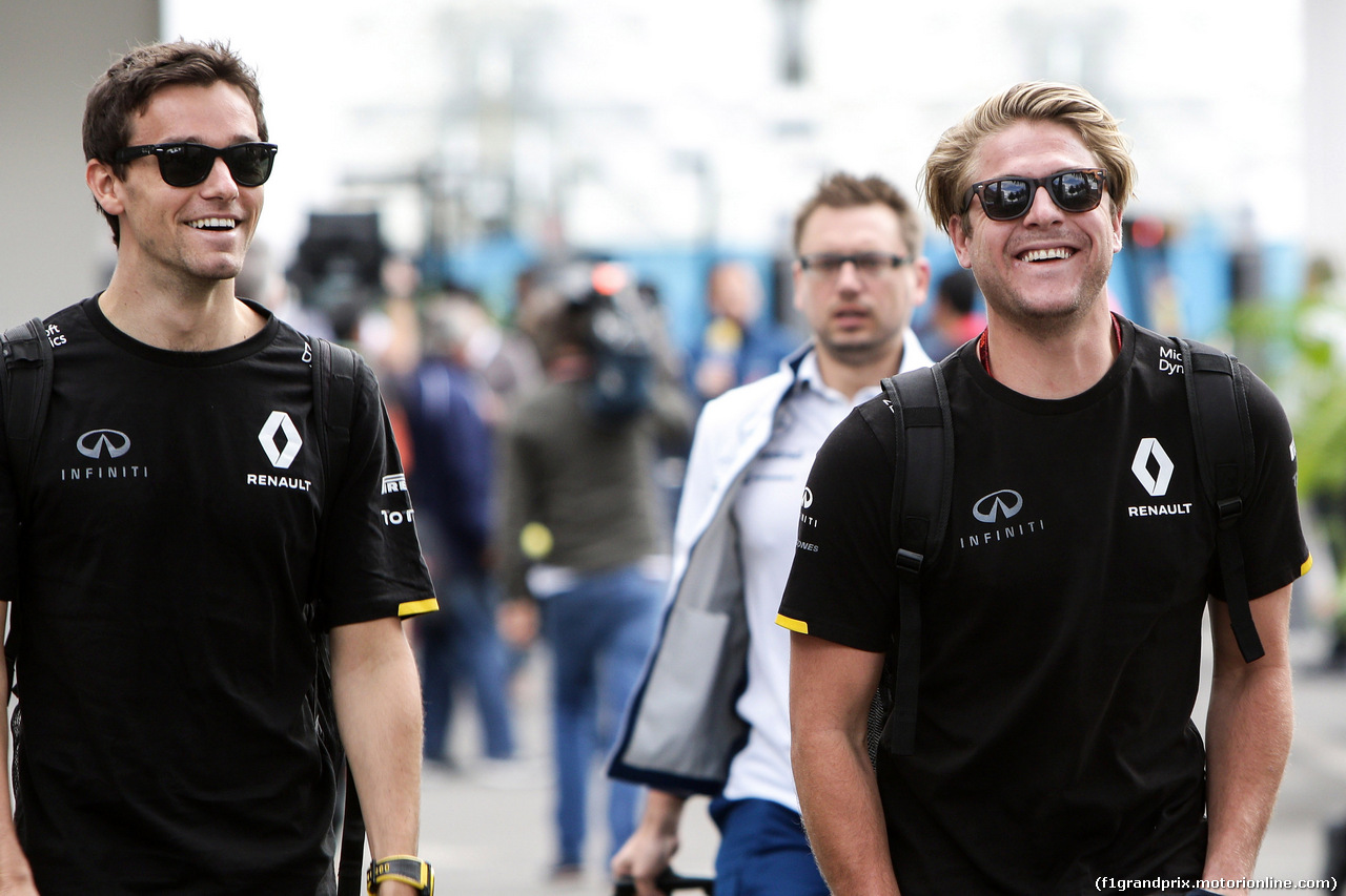 GP MESSICO, 27.10.2016 - Jolyon Palmer (GBR) Renault Sport F1 Team RS16