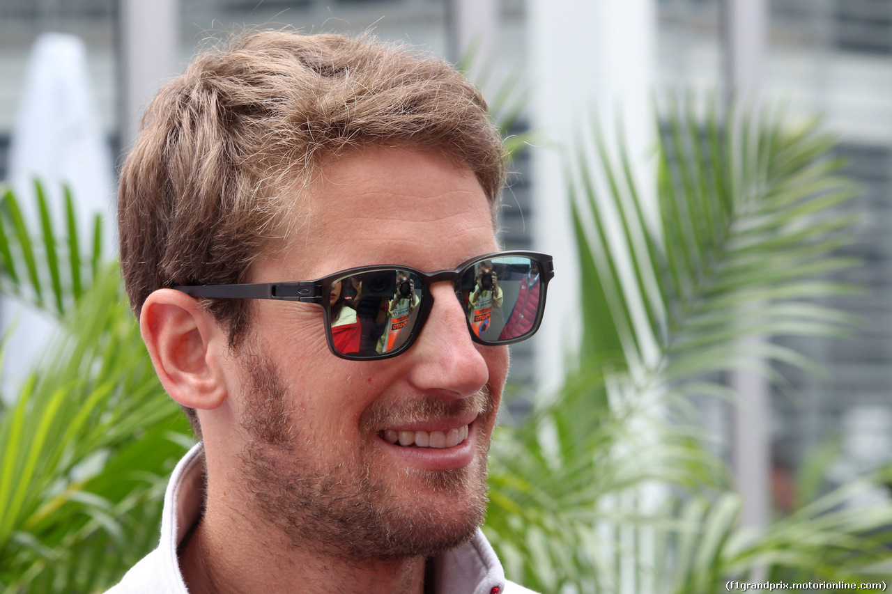 GP MESSICO, 27.10.2016 - Romain Grosjean (FRA) Haas F1 Team VF-16