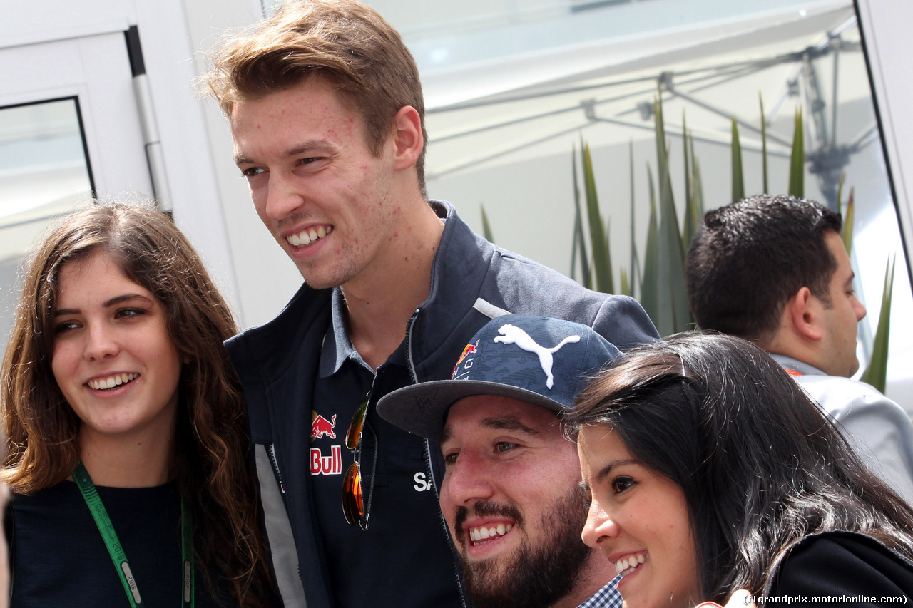 GP MESSICO, 27.10.2016 - Daniil Kvyat (RUS) Scuderia Toro Rosso STR11