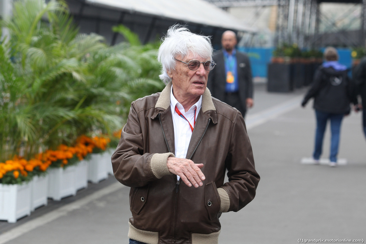 GP MESSICO, 27.10.2016 - Bernie Ecclestone (GBR), President e CEO of FOM