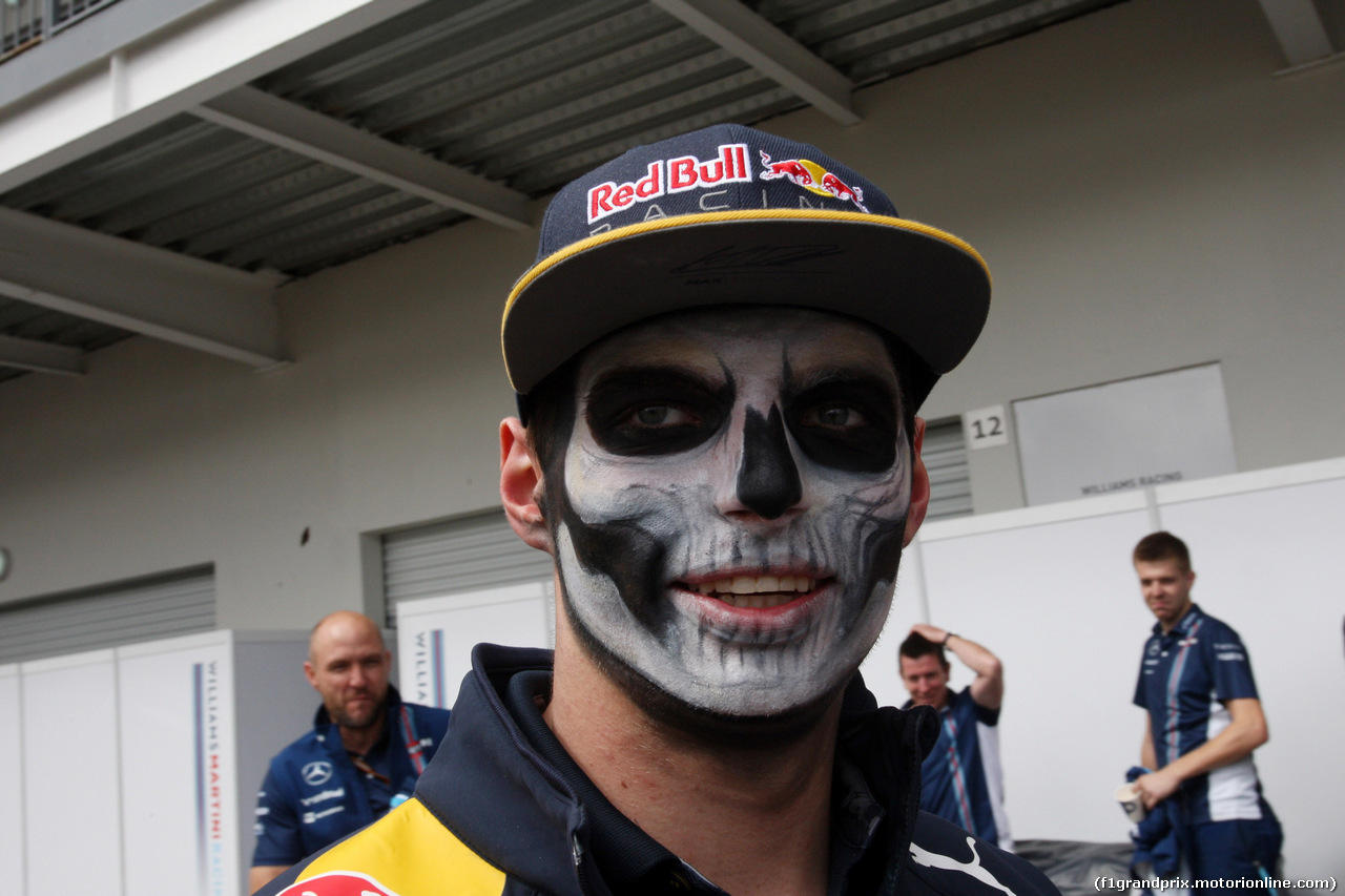 GP MESSICO, 27.10.2016 - Max Verstappen (NED) Red Bull Racing RB12