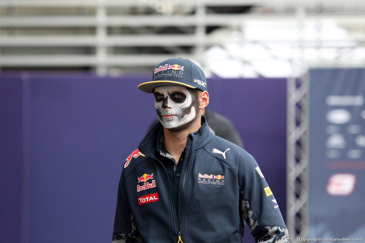 GP MESSICO, 27.10.2016 - Max Verstappen (NED) Red Bull Racing RB12