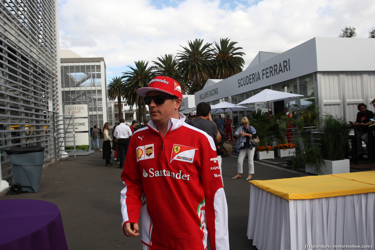 GP MESSICO, 27.10.2016 - Kimi Raikkonen (FIN) Ferrari SF16-H