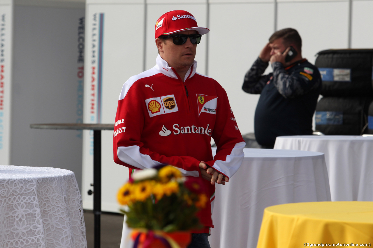 GP MESSICO, 27.10.2016 - Kimi Raikkonen (FIN) Ferrari SF16-H