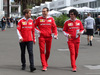 GP MESSICO, 27.10.2016 - Sebastian Vettel (GER) Ferrari SF16-H e Riccardo Adami (ITA) Ferrari Gara Engineer