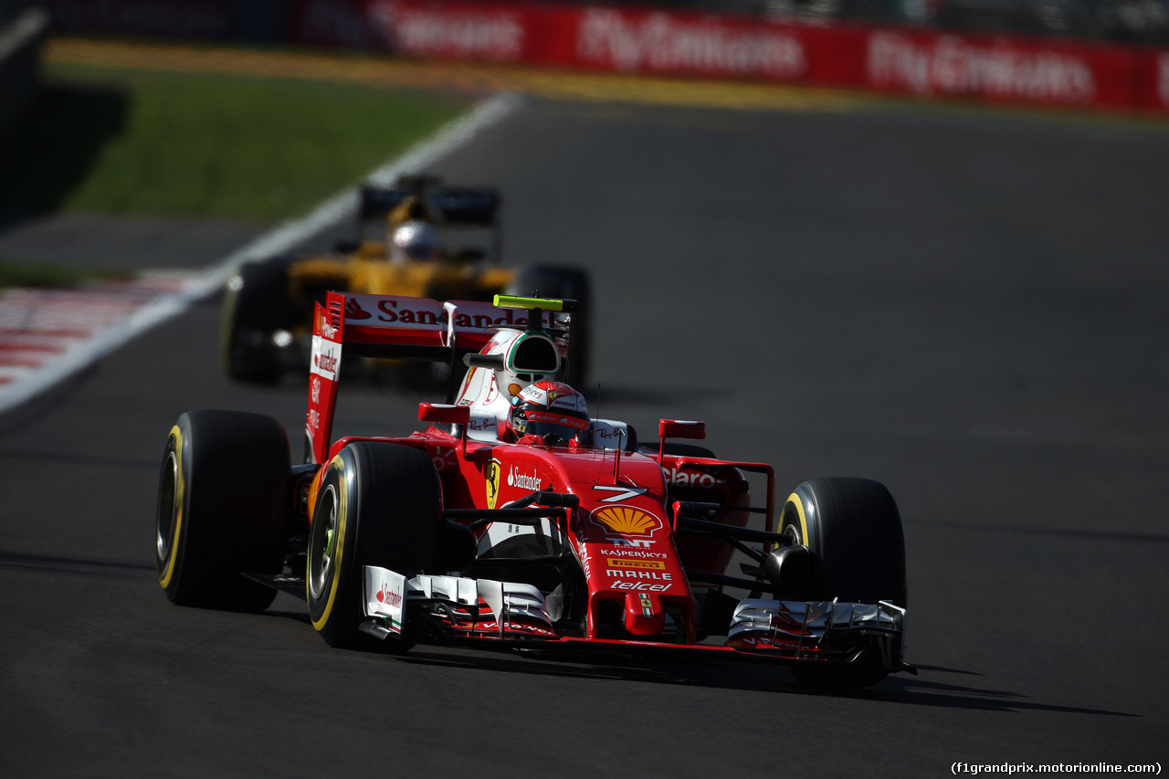 GP MESSICO, 29.10.2016 - Prove Libere 3, Kimi Raikkonen (FIN) Ferrari SF16-H