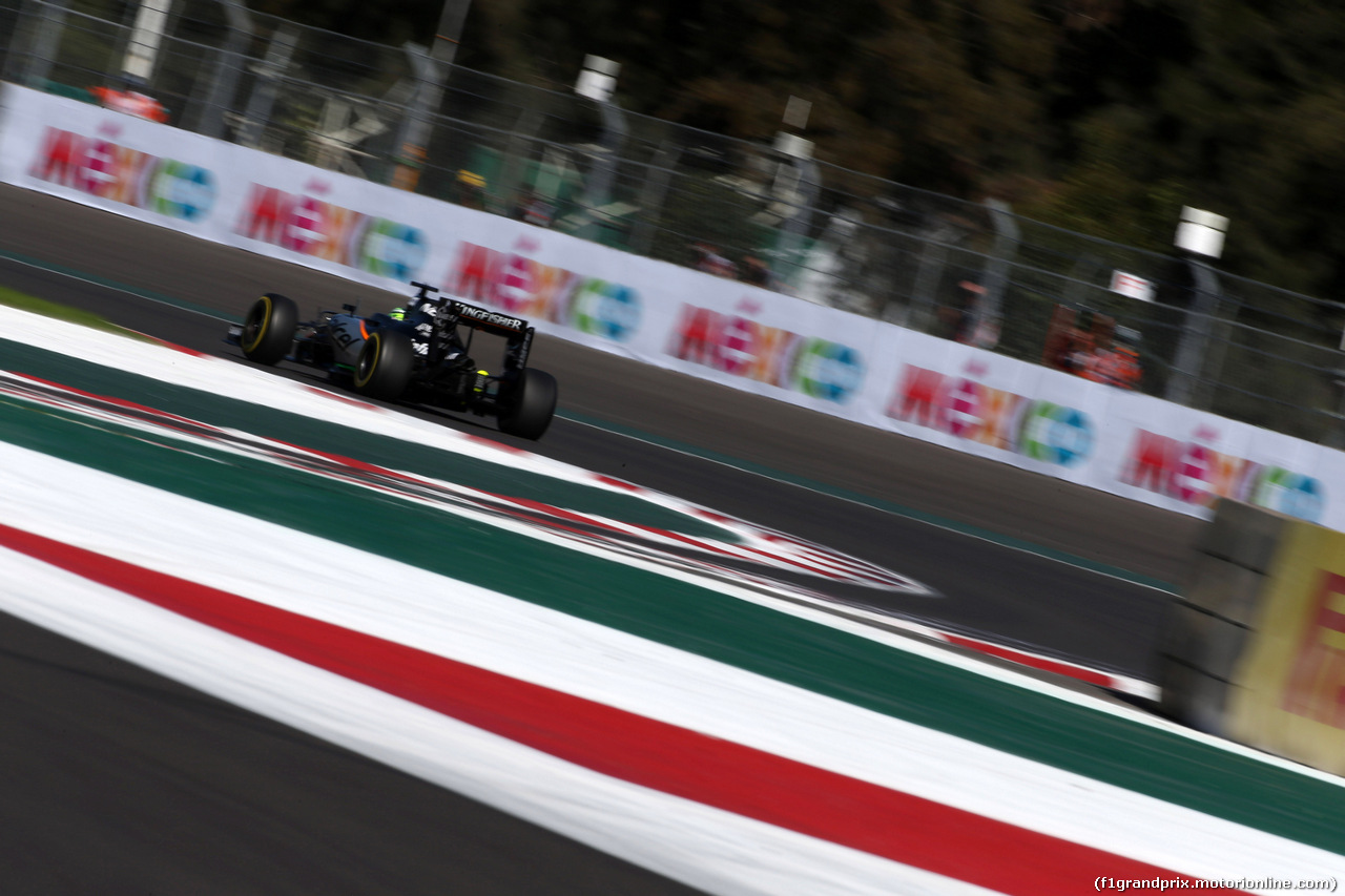 GP MESSICO, 29.10.2016 - Prove Libere 3, Nico Hulkenberg (GER) Sahara Force India F1 VJM09