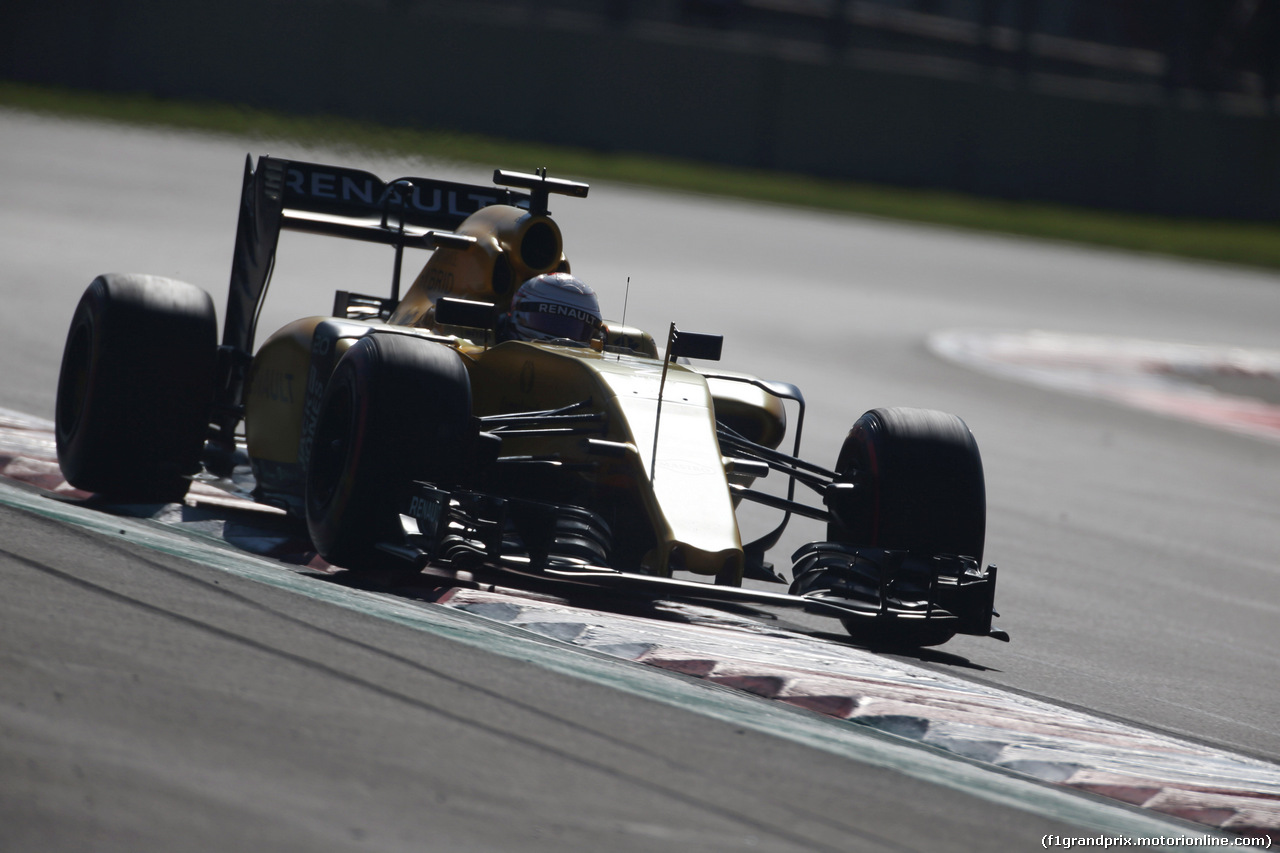 GP MESSICO, 29.10.2016 - Prove Libere 3, Kevin Magnussen (DEN) Renault Sport F1 Team RS16
