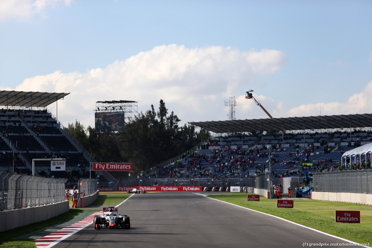 GP MESSICO, 29.10.2016 - Prove Libere 3, Romain Grosjean (FRA) Haas F1 Team VF-16