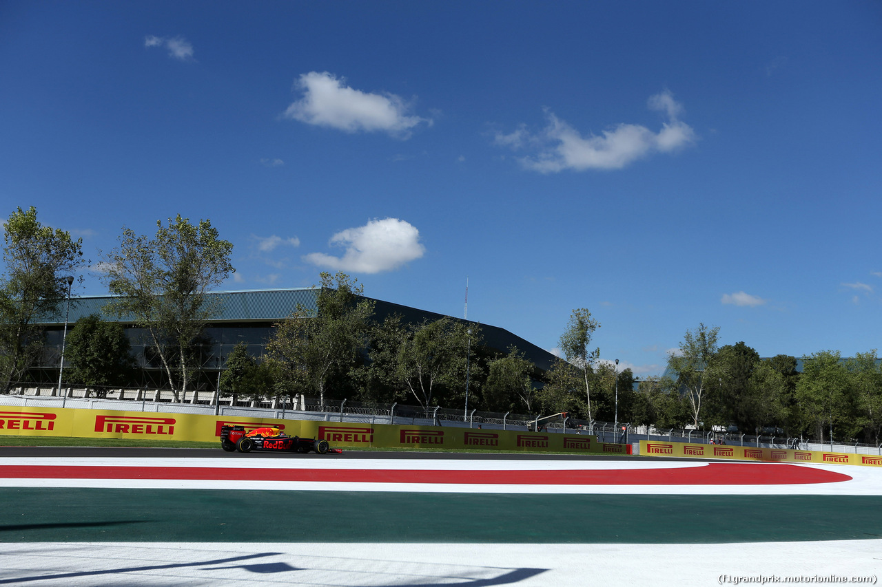 GP MESSICO, 29.10.2016 - Prove Libere 3, Max Verstappen (NED) Red Bull Racing RB12