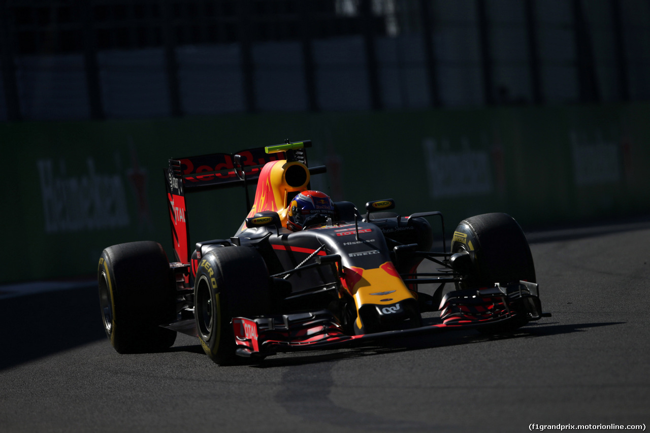 GP MESSICO, 29.10.2016 - Prove Libere 3, Max Verstappen (NED) Red Bull Racing RB12