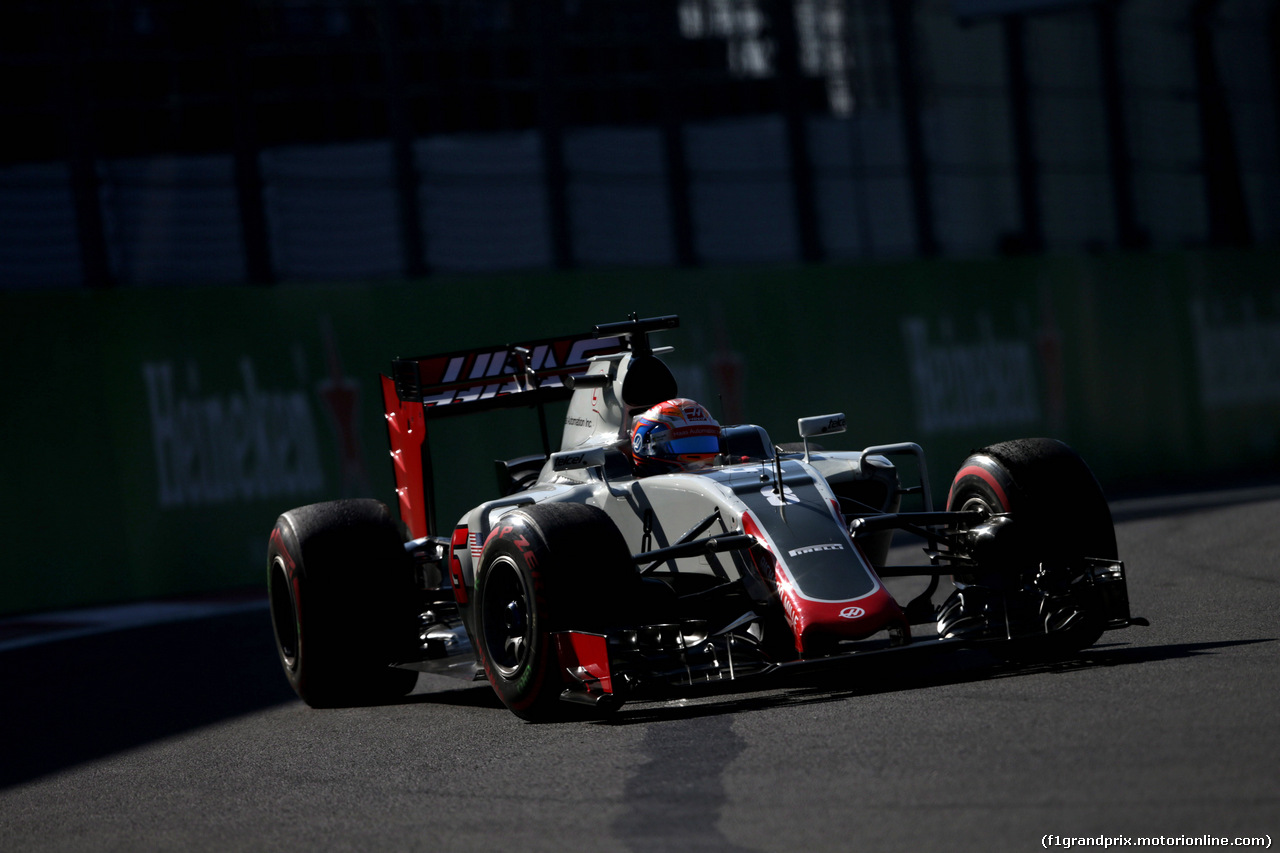 GP MESSICO, 29.10.2016 - Prove Libere 3, Romain Grosjean (FRA) Haas F1 Team VF-16