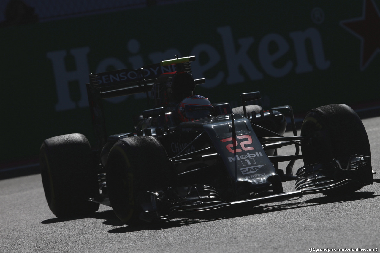GP MESSICO, 29.10.2016 - Prove Libere 3, Fernando Alonso (ESP) McLaren Honda MP4-31