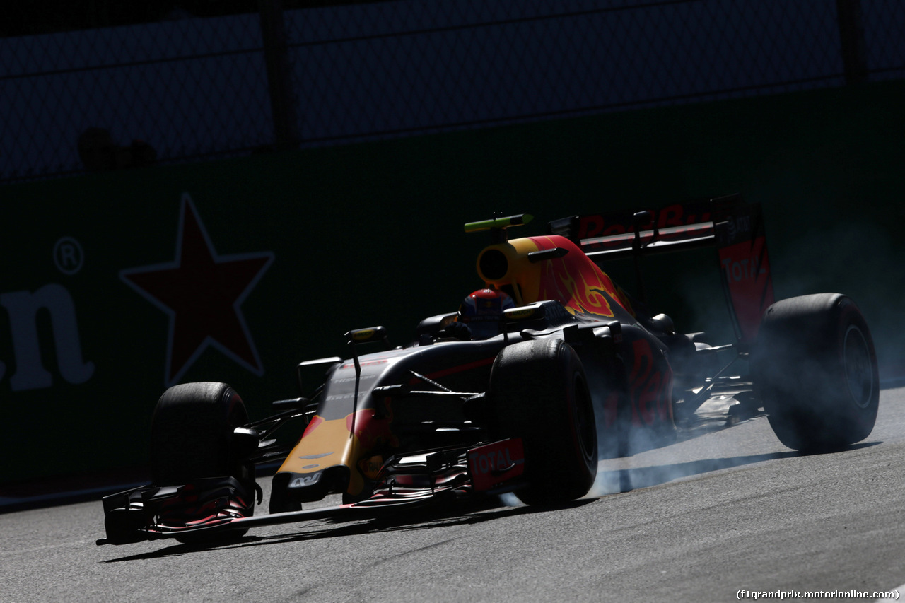 GP MESSICO, 29.10.2016 - Prove Libere 3, Max Verstappen (NED) Red Bull Racing RB12