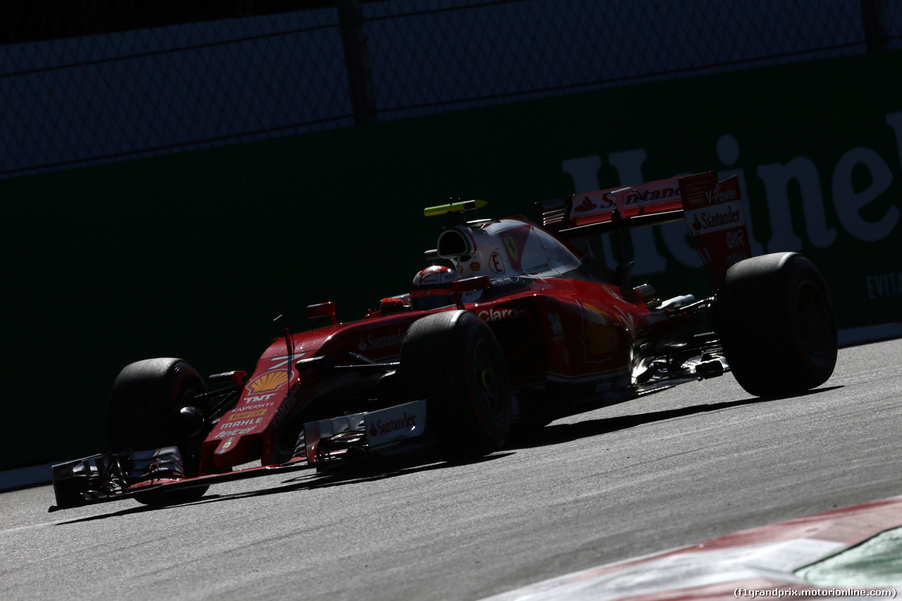 GP MESSICO, 29.10.2016 - Prove Libere 3, Kimi Raikkonen (FIN) Ferrari SF16-H