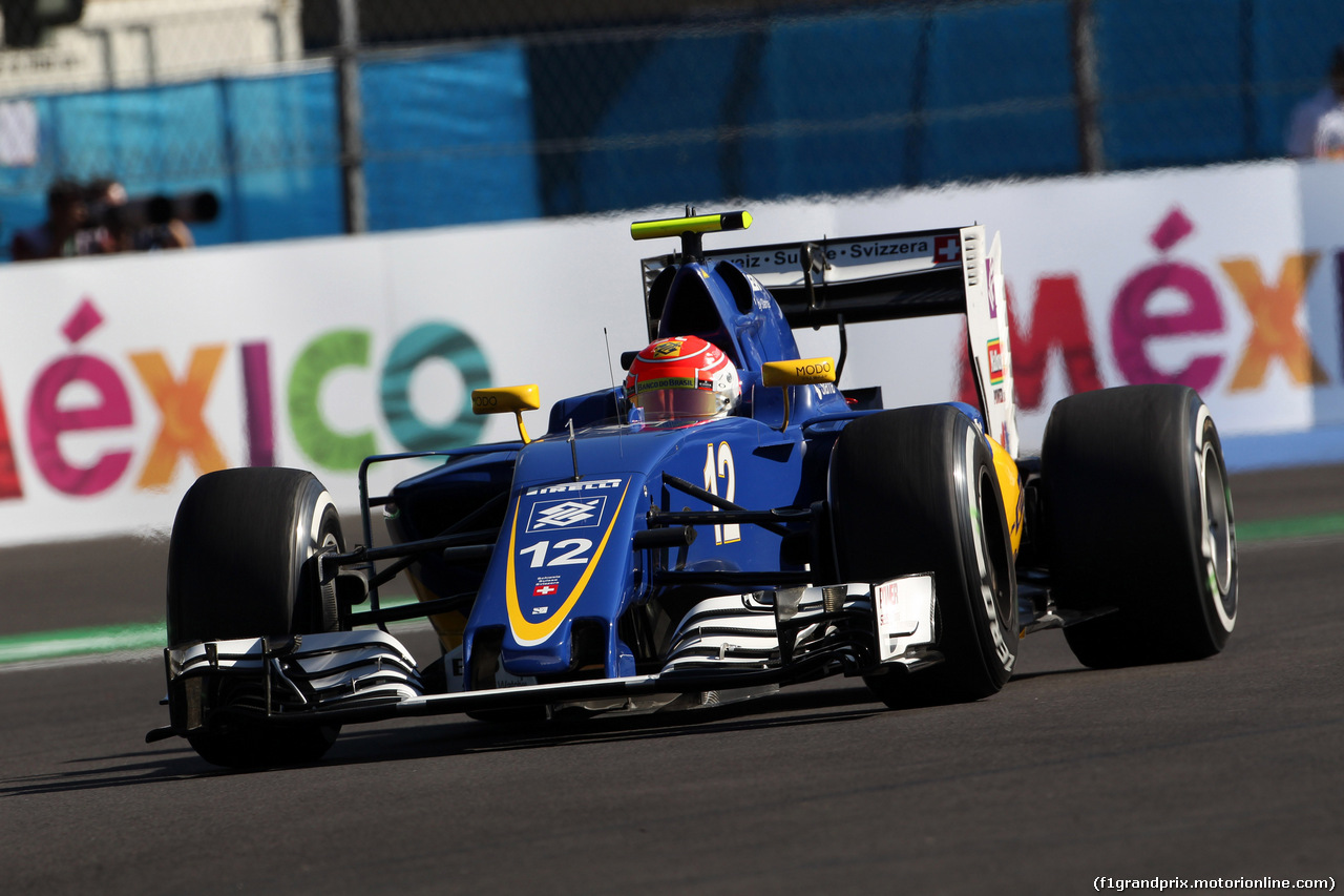 GP MESSICO, 29.10.2016 - Prove Libere 3, Felipe Nasr (BRA) Sauber C34