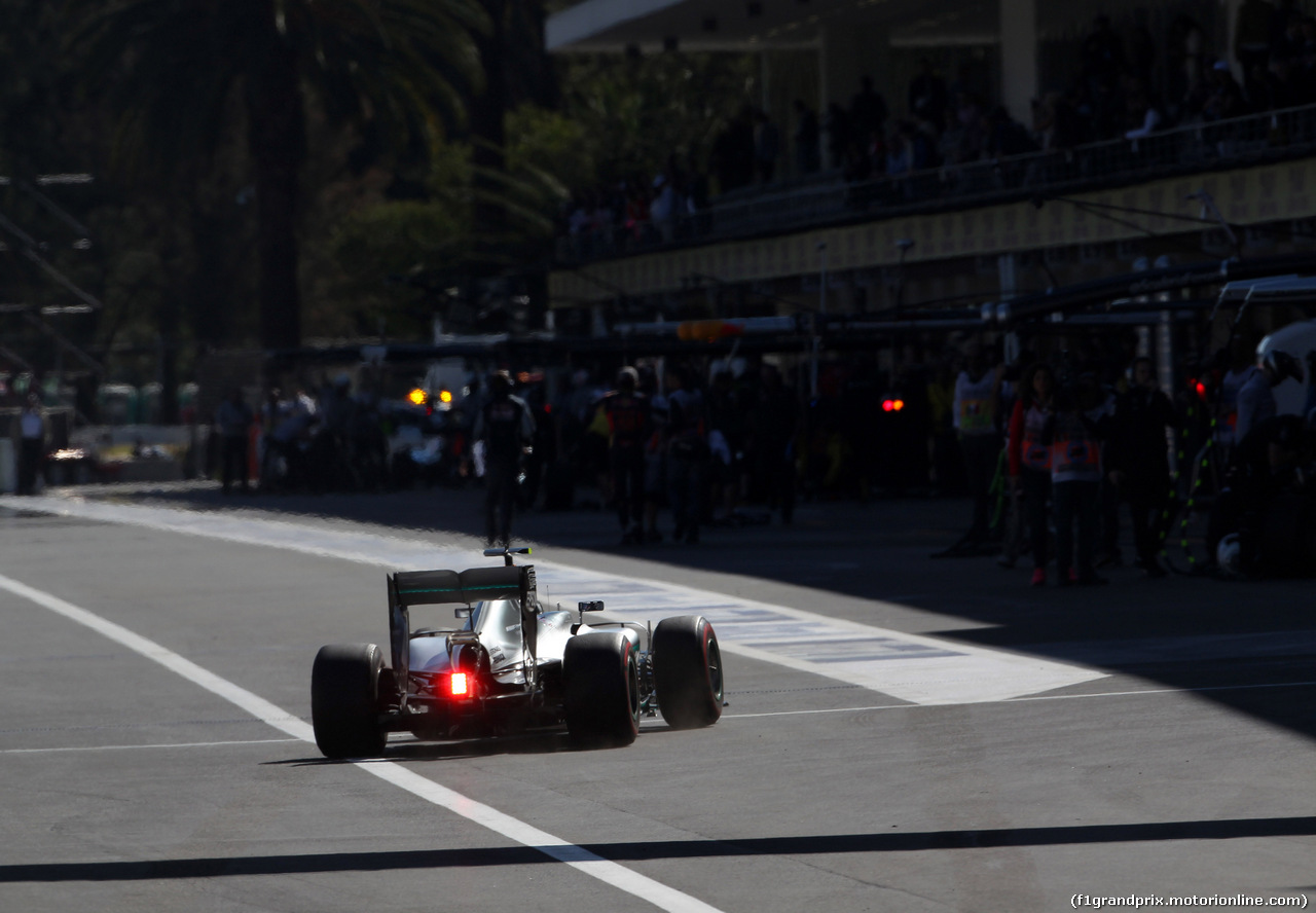 GP MESSICO, 29.10.2016 - Prove Libere 3, Nico Rosberg (GER) Mercedes AMG F1 W07 Hybrid