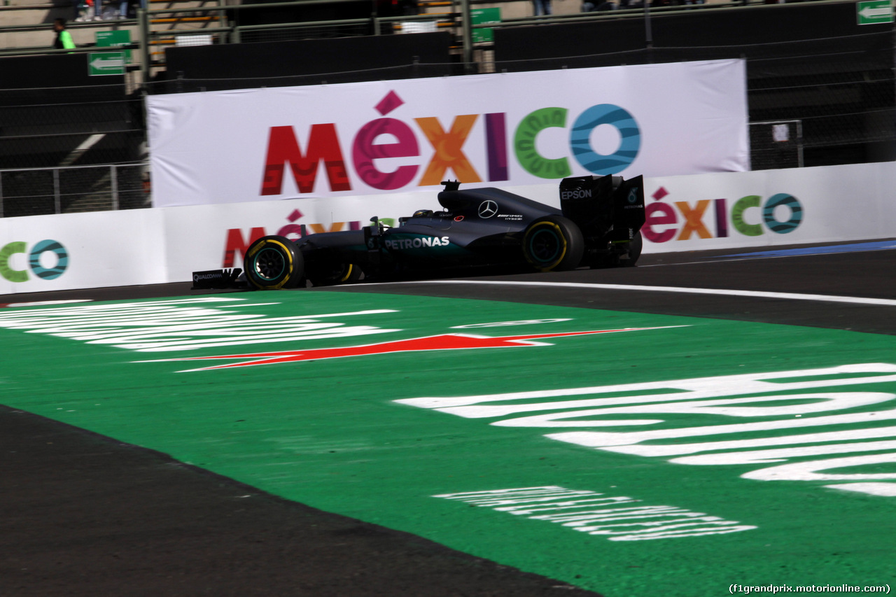 GP MESSICO, 29.10.2016 - Prove Libere 3, Lewis Hamilton (GBR) Mercedes AMG F1 W07 Hybrid