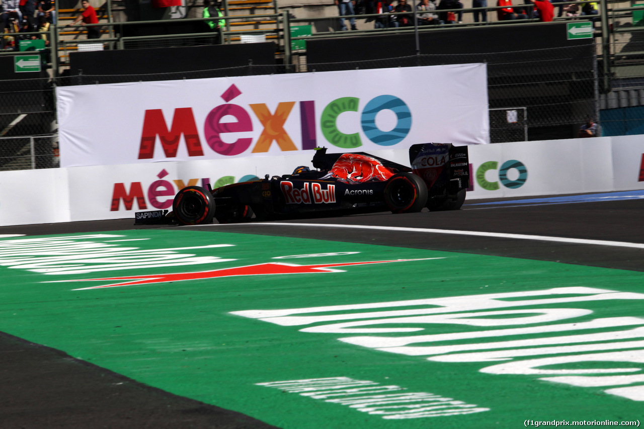 GP MESSICO, 29.10.2016 - Prove Libere 3, Carlos Sainz Jr (ESP) Scuderia Toro Rosso STR11