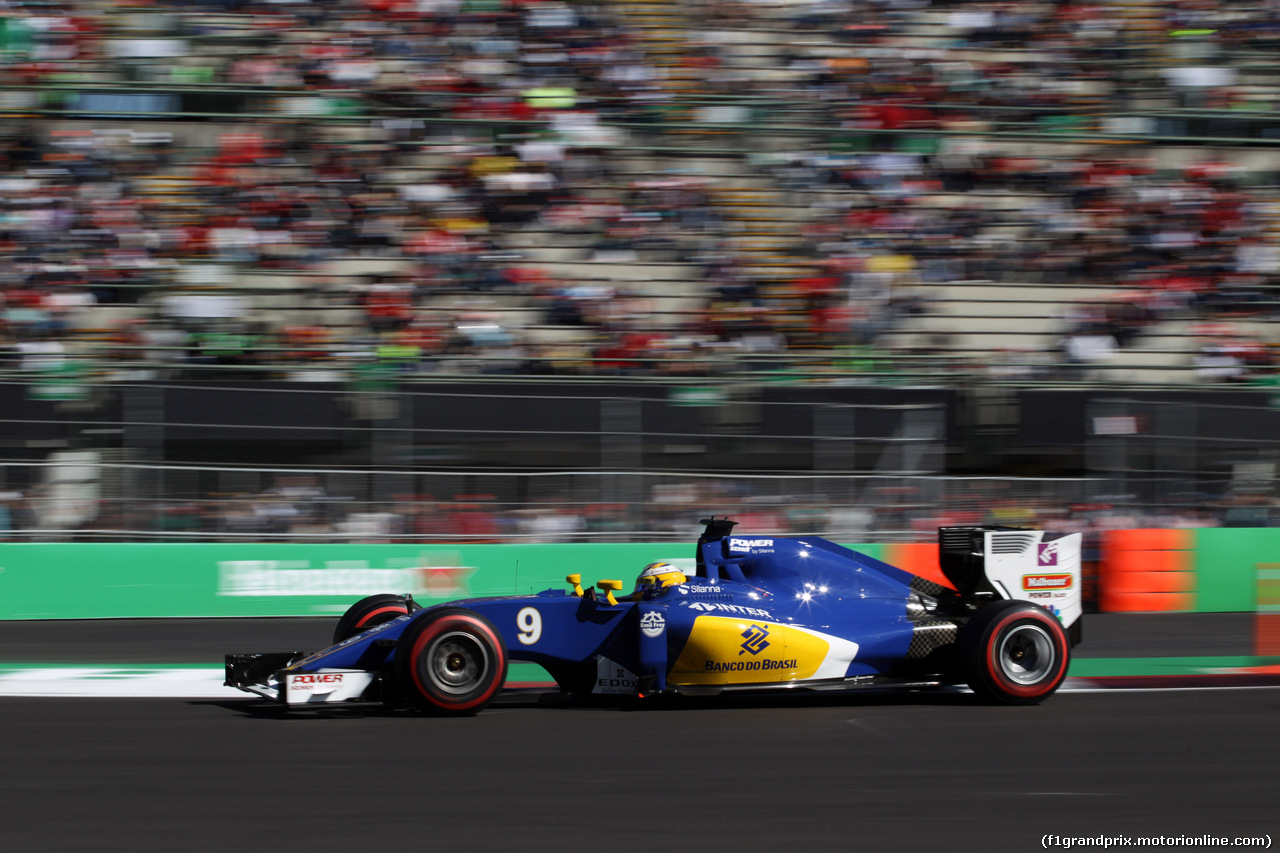 GP MESSICO, 29.10.2016 - Prove Libere 3, Marcus Ericsson (SUE) Sauber C34