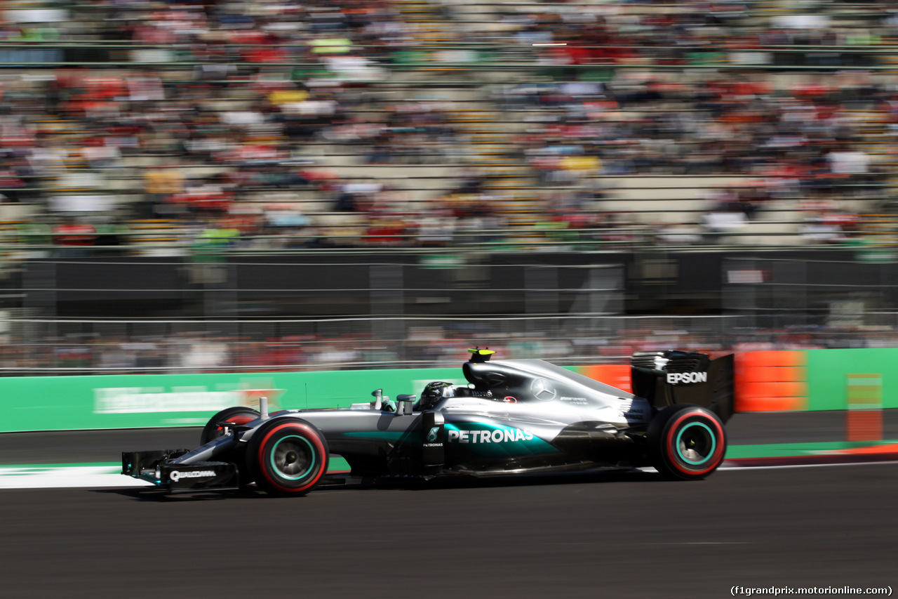 GP MESSICO, 29.10.2016 - Prove Libere 3, Nico Rosberg (GER) Mercedes AMG F1 W07 Hybrid