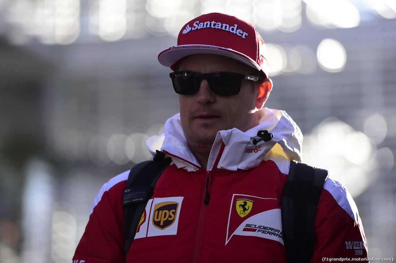 GP MESSICO, 29.10.2016 - Prove Libere 3, Kimi Raikkonen (FIN) Ferrari SF16-H