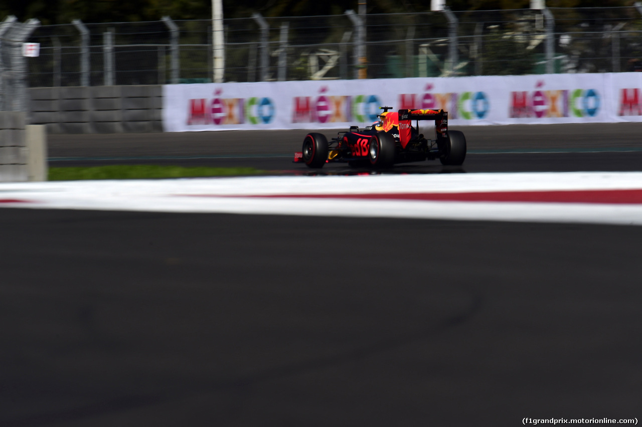 GP MESSICO, 29.10.2016 - Prove Libere 3, Max Verstappen (NED) Red Bull Racing RB12