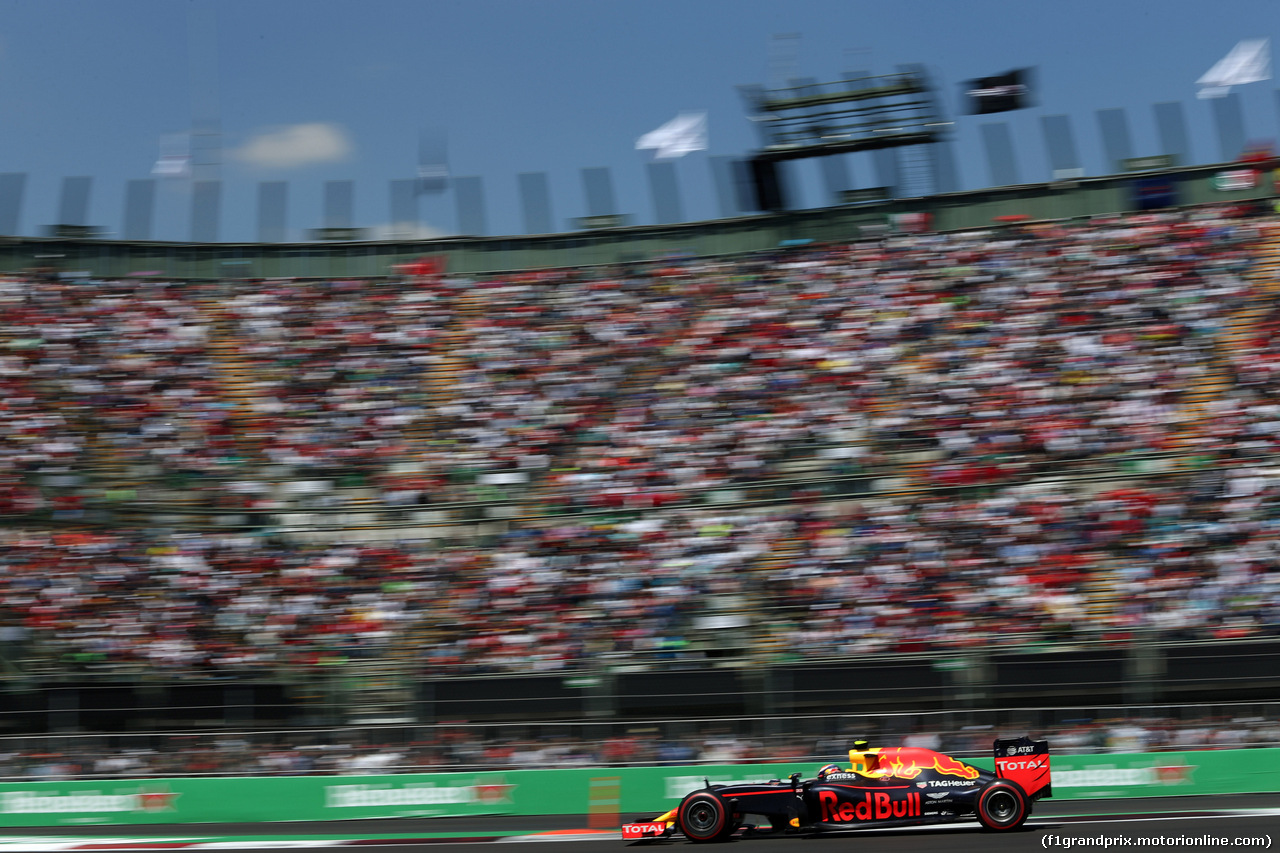 GP MESSICO, 29.10.2016 - Qualifiche, Max Verstappen (NED) Red Bull Racing RB12