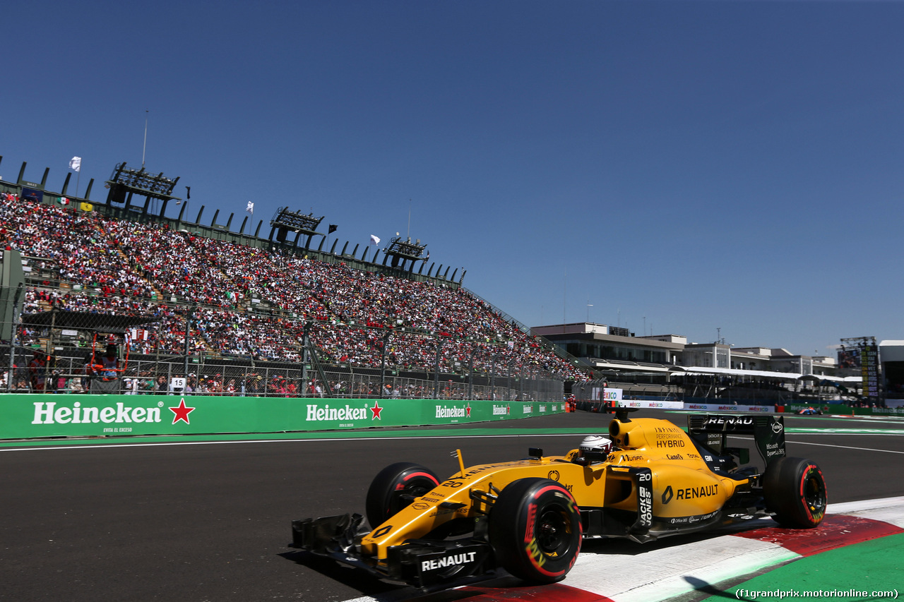 GP MESSICO, 29.10.2016 - Qualifiche, Kevin Magnussen (DEN) Renault Sport F1 Team RS16