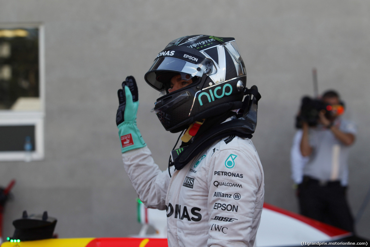 GP MESSICO, 29.10.2016 - Qualifiche, secondo Nico Rosberg (GER) Mercedes AMG F1 W07 Hybrid