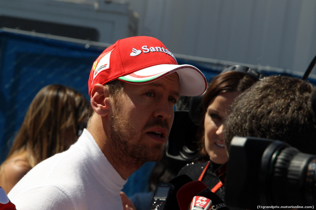 GP MESSICO, 29.10.2016 - Qualifiche, Sebastian Vettel (GER) Ferrari SF16-H