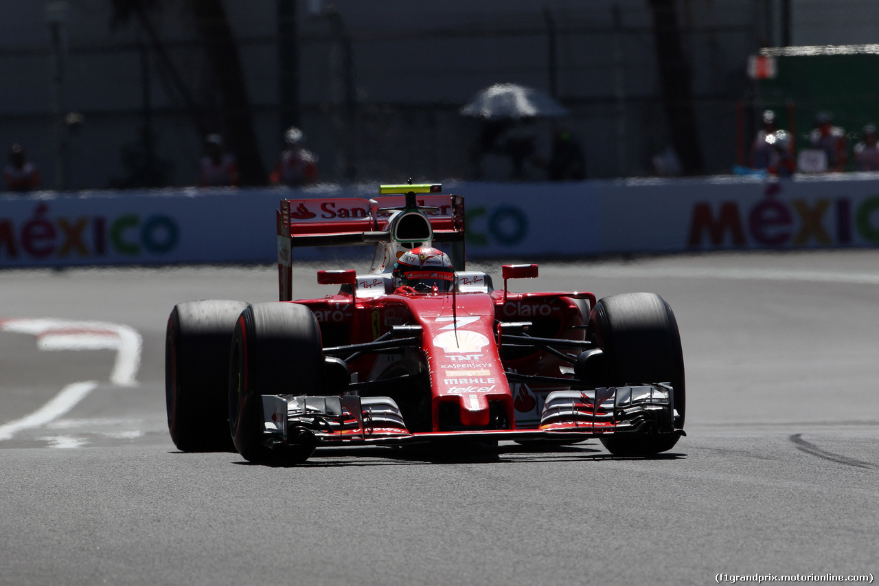 GP MESSICO, 29.10.2016 - Qualifiche, Kimi Raikkonen (FIN) Ferrari SF16-H