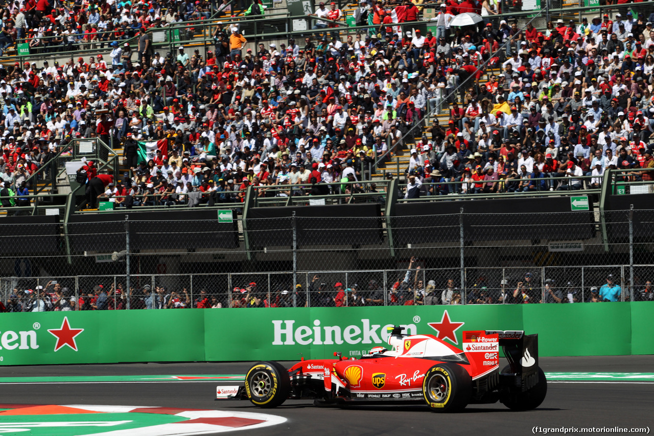 GP MESSICO, 29.10.2016 - Qualifiche, Kimi Raikkonen (FIN) Ferrari SF16-H