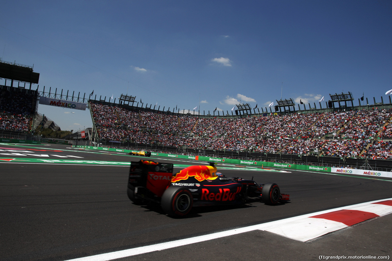 GP MESSICO, 29.10.2016 - Qualifiche, Daniel Ricciardo (AUS) Red Bull Racing RB12