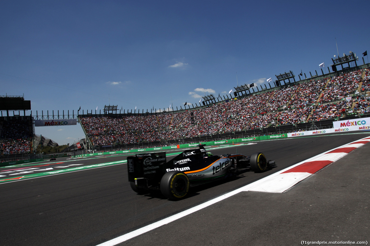 GP MESSICO, 29.10.2016 - Qualifiche, Nico Hulkenberg (GER) Sahara Force India F1 VJM09