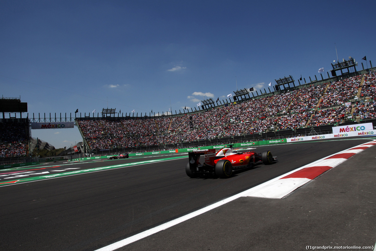 GP MESSICO, 29.10.2016 - Qualifiche, Sebastian Vettel (GER) Ferrari SF16-H