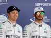 GP MESSICO, 29.10.2016 - Qualifiche, secondo Nico Rosberg (GER) Mercedes AMG F1 W07 Hybrid e Lewis Hamilton (GBR) Mercedes AMG F1 W07 Hybrid pole position