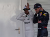 GP MESSICO, 29.10.2016 - Qualifiche, Lewis Hamilton (GBR) Mercedes AMG F1 W07 Hybrid pole position e terzo Max Verstappen (NED) Red Bull Racing RB12