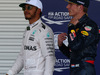 GP MESSICO, 29.10.2016 - Qualifiche, Lewis Hamilton (GBR) Mercedes AMG F1 W07 Hybrid e Max Verstappen (NED) Red Bull Racing RB12