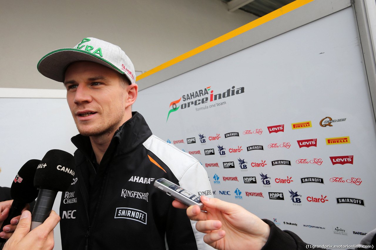 GP MESSICO, 27.10.2016 - Nico Hulkenberg (GER) Sahara Force India F1 VJM09