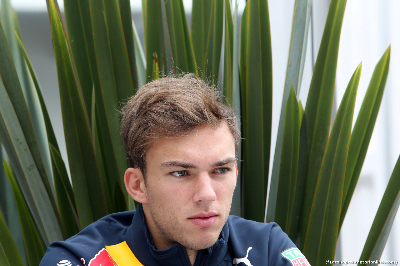 GP MESSICO, 27.10.2016 - Pierre Gasly (FRA) Test Driver, Red Bull Racing RB12